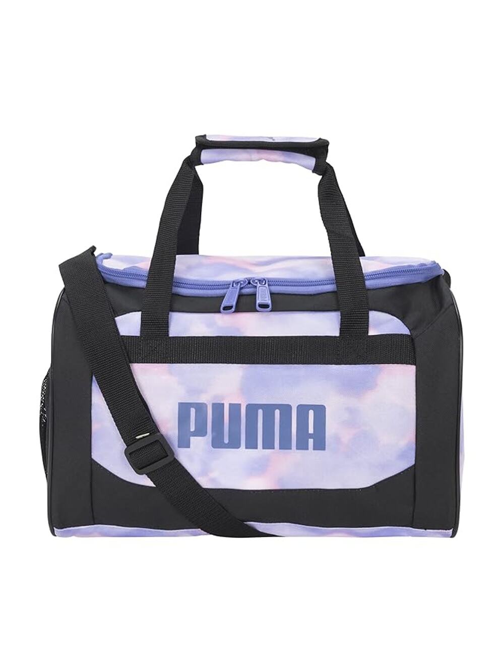 PUMA Kids' Purple Hazy Blue Evercat Transformation Athleisure Duffel Bag K21-11